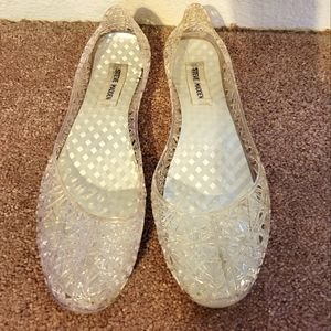 Steve Madden Clear Jellies